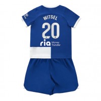 Camisa de time de futebol Atletico Madrid Axel Witsel #20 Replicas 2º Equipamento Infantil 2023-24 Manga Curta (+ Calças curtas)